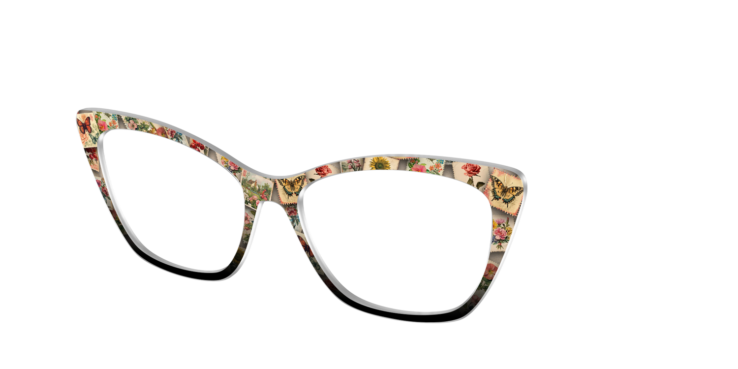 The Antique Stamps - Angle Top Image - Pair Eyewear