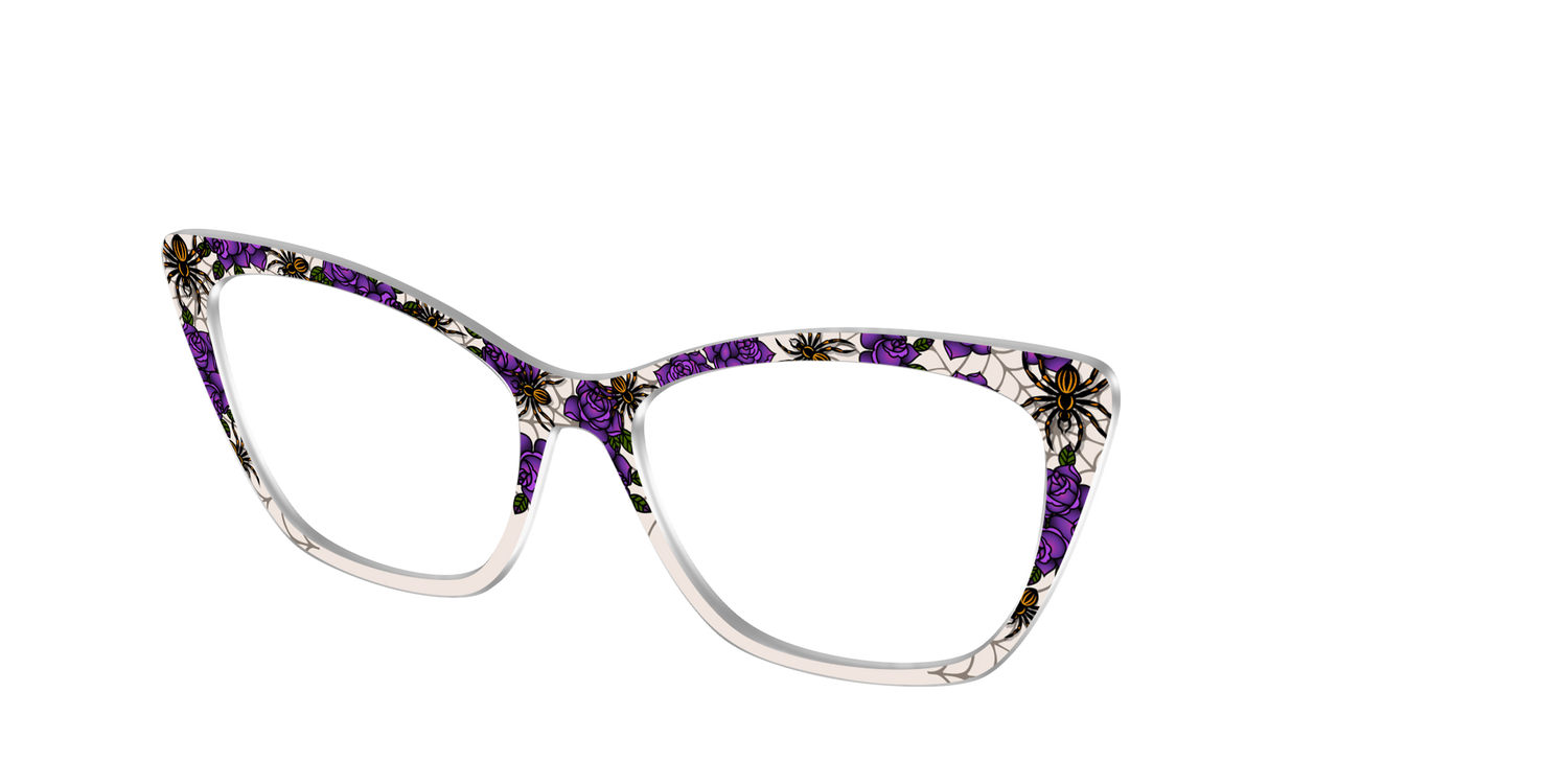 The Arachnid Rosebuds - Angle Top Image - Pair Eyewear