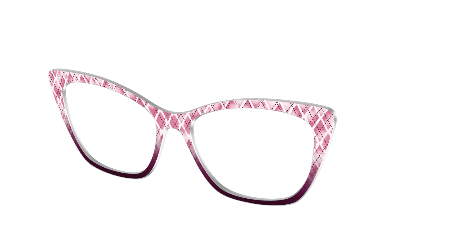 The Artful Argyle - Angle Top Image - Pair Eyewear