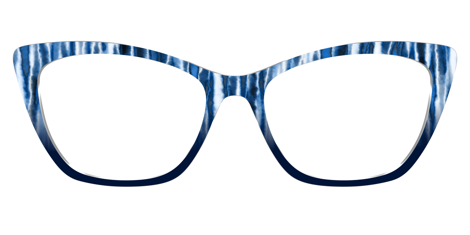 The Azure Tie-Dye - Front Top Image - Pair Eyewear
