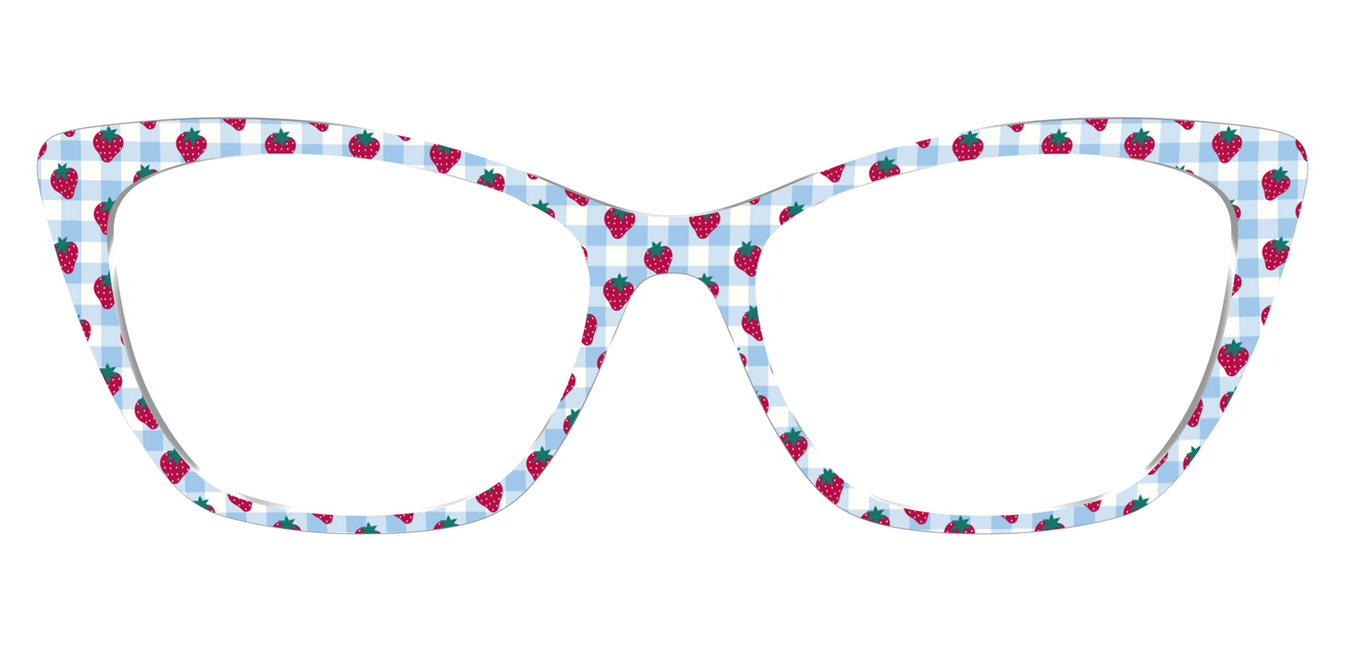 The Berry Picnic Gingham - Front Top Image - Pair Eyewear