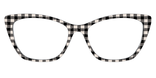 The Black Buffalo Check with Glitter - Pair Eyewear