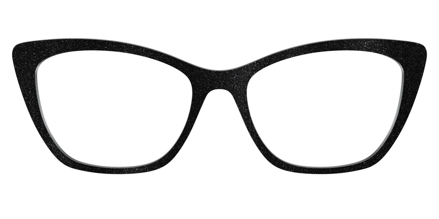 The Black Shimmer - Front Top Image - Pair Eyewear