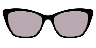 The Black with Gray Gaming Lens - Front Top Thumbnail - Pair Eyewear