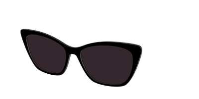 The Black with Urban Explorer Lens - Angle Top Thumbnail - Pair Eyewear