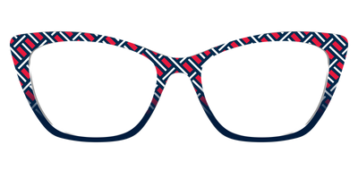 The Block Party Check - Front Top Thumbnail - Pair Eyewear