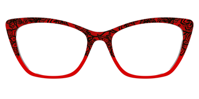 The Blood Red Lace Split - Front Top Thumbnail - Pair Eyewear