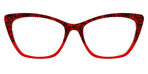 The Blood Red Lace Split - Pair Eyewear