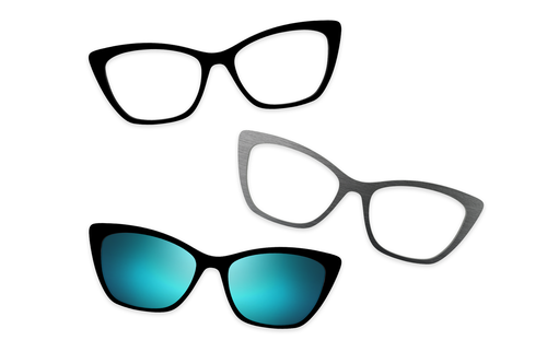Blue Clear - Set - Pair Eyewear