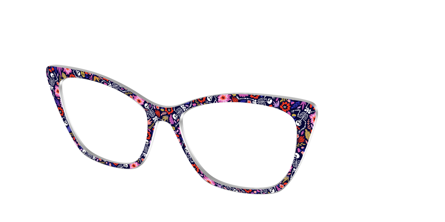 The Bone-Chilling Blossoms - Angle Top Image - Pair Eyewear