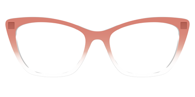 The Burnt Orange Gradient Crystal - Front Top Thumbnail - Pair Eyewear