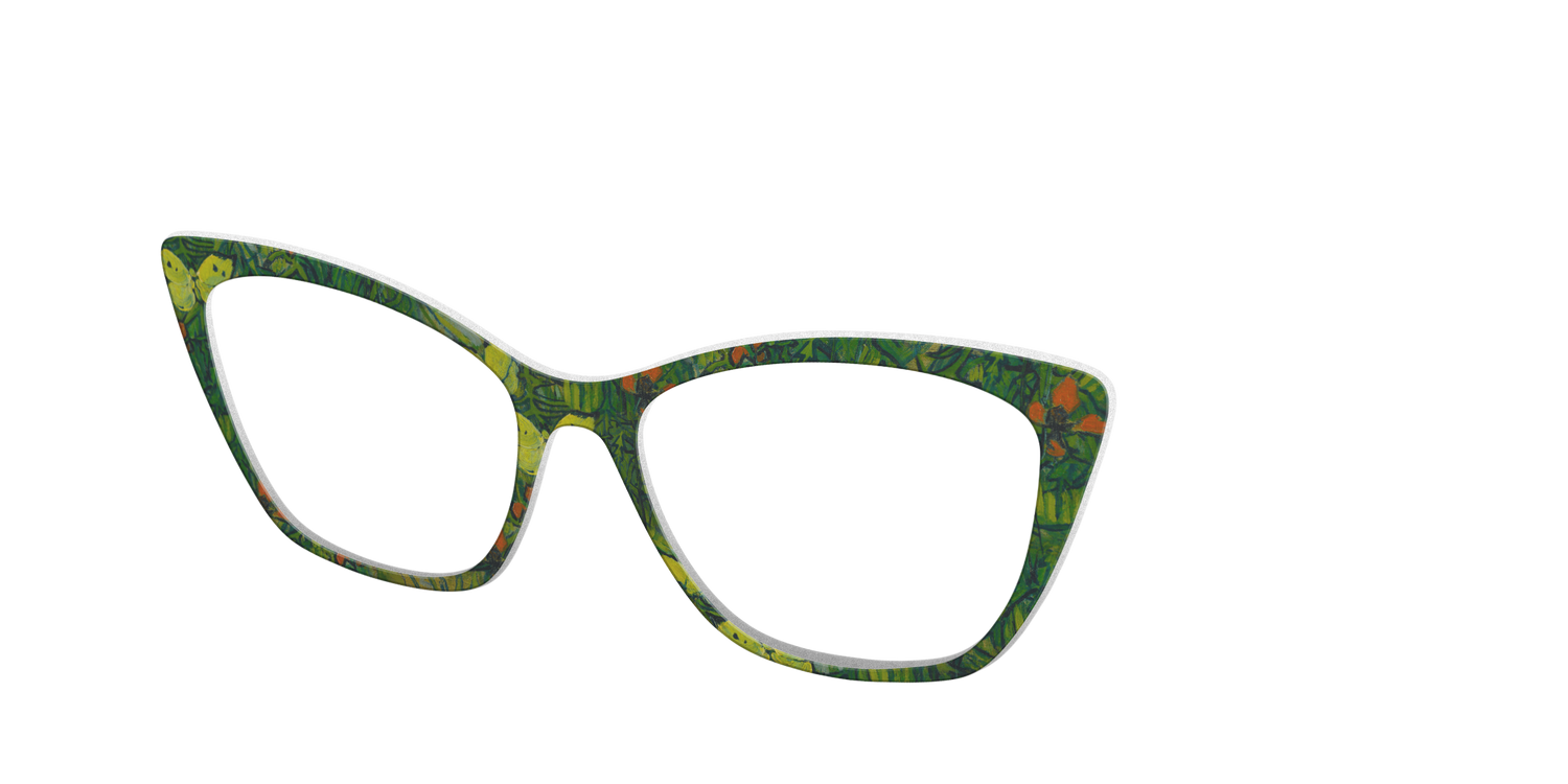 The Butterflies and Poppies - Angle Top Image - Pair Eyewear