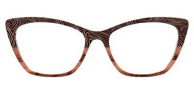 The Cabin Woodgrain Split - Front Top Thumbnail - Pair Eyewear