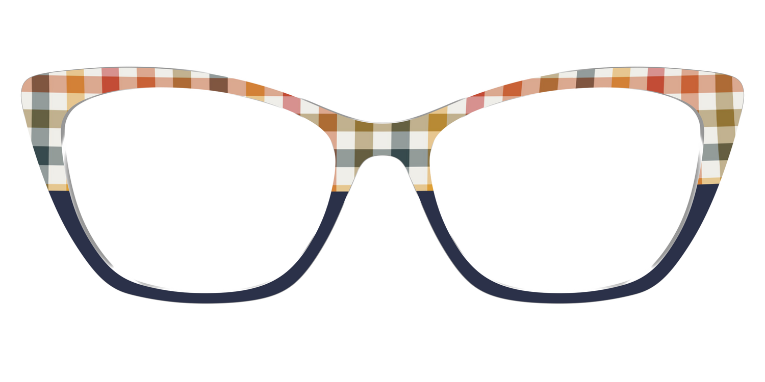 The Camp Check - Front Top Image - Pair Eyewear