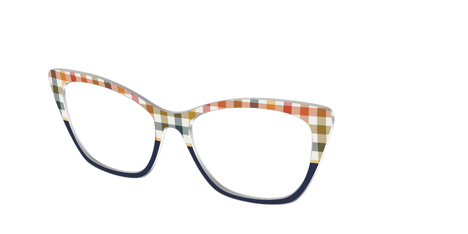 The Camp Check - Angle Top Image - Pair Eyewear