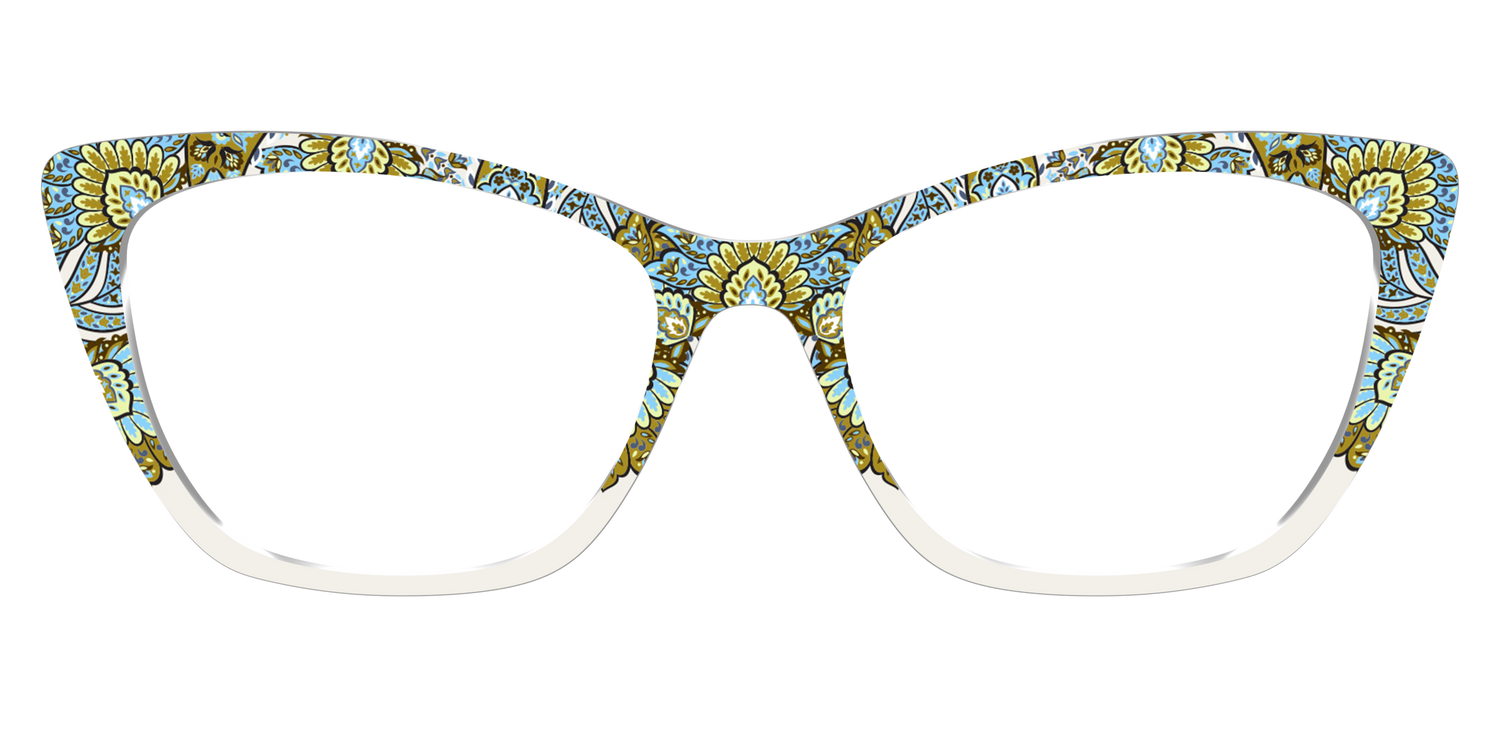 The Canopy Paisley Crown - Front Top Image - Pair Eyewear