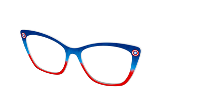 The Captain America Shield - Angle Top Thumbnail - Pair Eyewear
