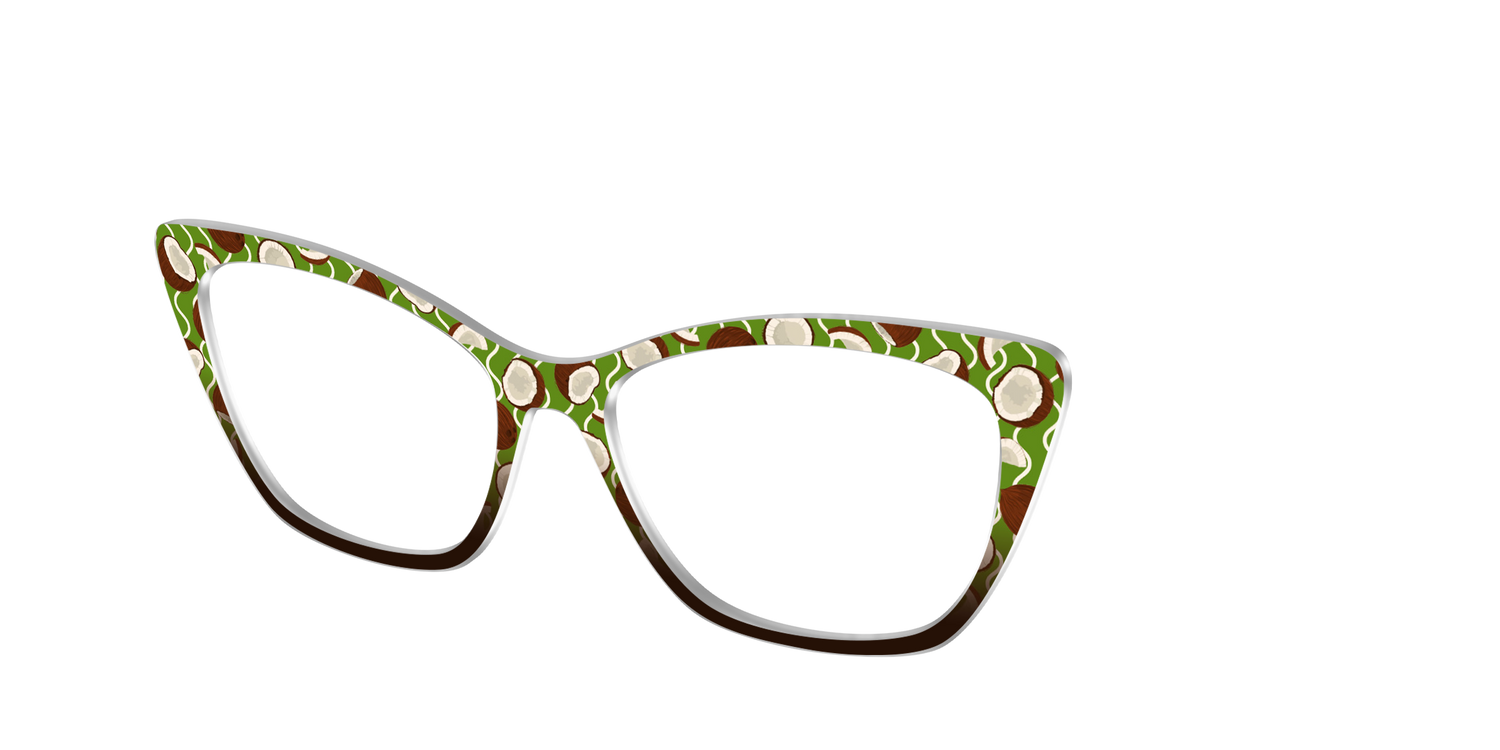 The Cheerful Coconuts - Angle Top Image - Pair Eyewear