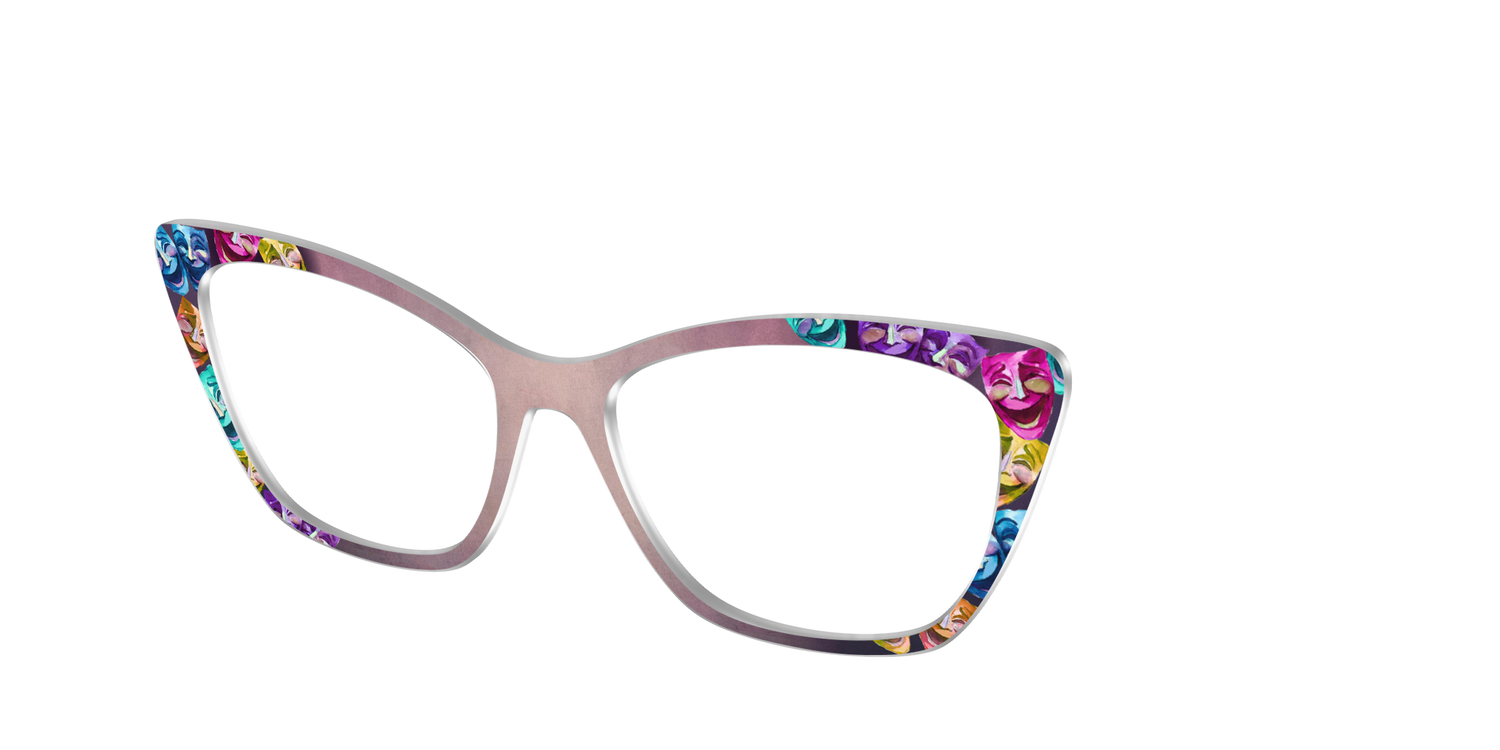 The Comedy Masks - Angle Top Image - Pair Eyewear
