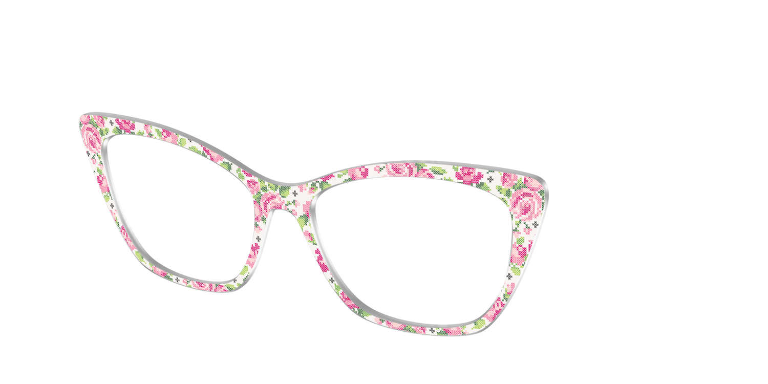 The Cross-Stitch Petals - Angle Top Image - Pair Eyewear