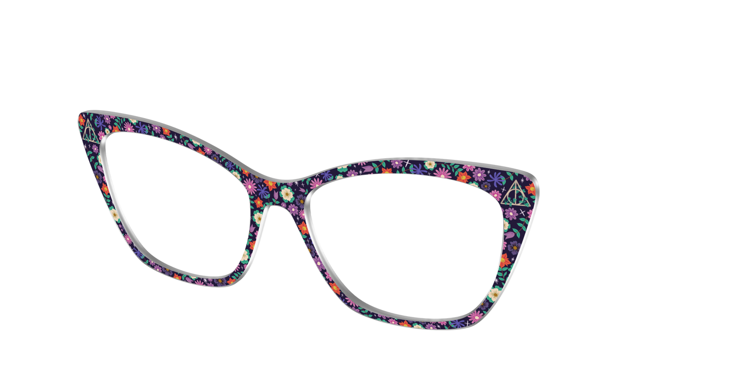 The Deathly Hallows Floral - Angle Top Image - Pair Eyewear