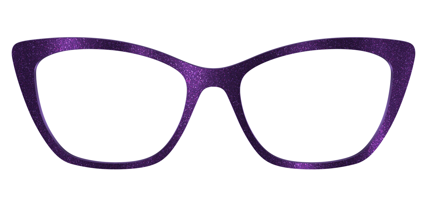 The Deep Purple Shimmer - Front Top Image - Pair Eyewear
