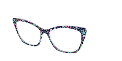 The Demure Blossoms - Angle Top Thumbnail - Pair Eyewear
