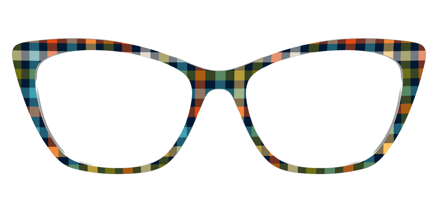 The Dockside Gingham - Front Top Image - Pair Eyewear