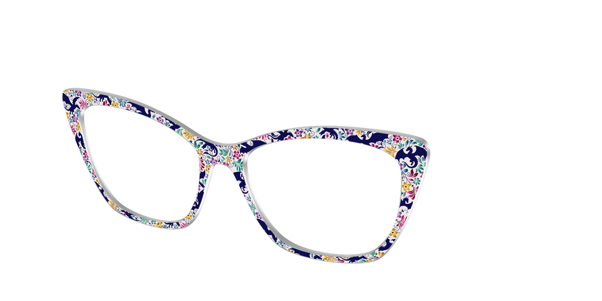 The Draconic Blossoms - Angle Top Image - Pair Eyewear
