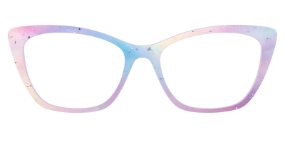 The Dreamy Pastel with Holographic Glitter - Front Top Thumbnail - Pair Eyewear