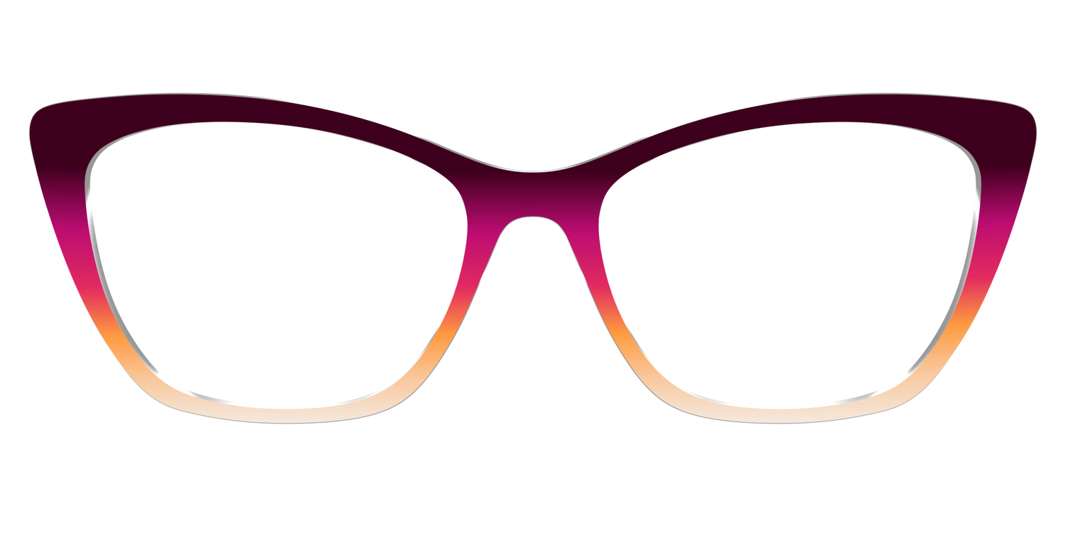 The Ember Gradient - Front Top Image - Pair Eyewear