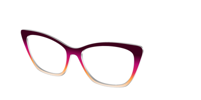 The Ember Gradient - Angle Top Thumbnail - Pair Eyewear