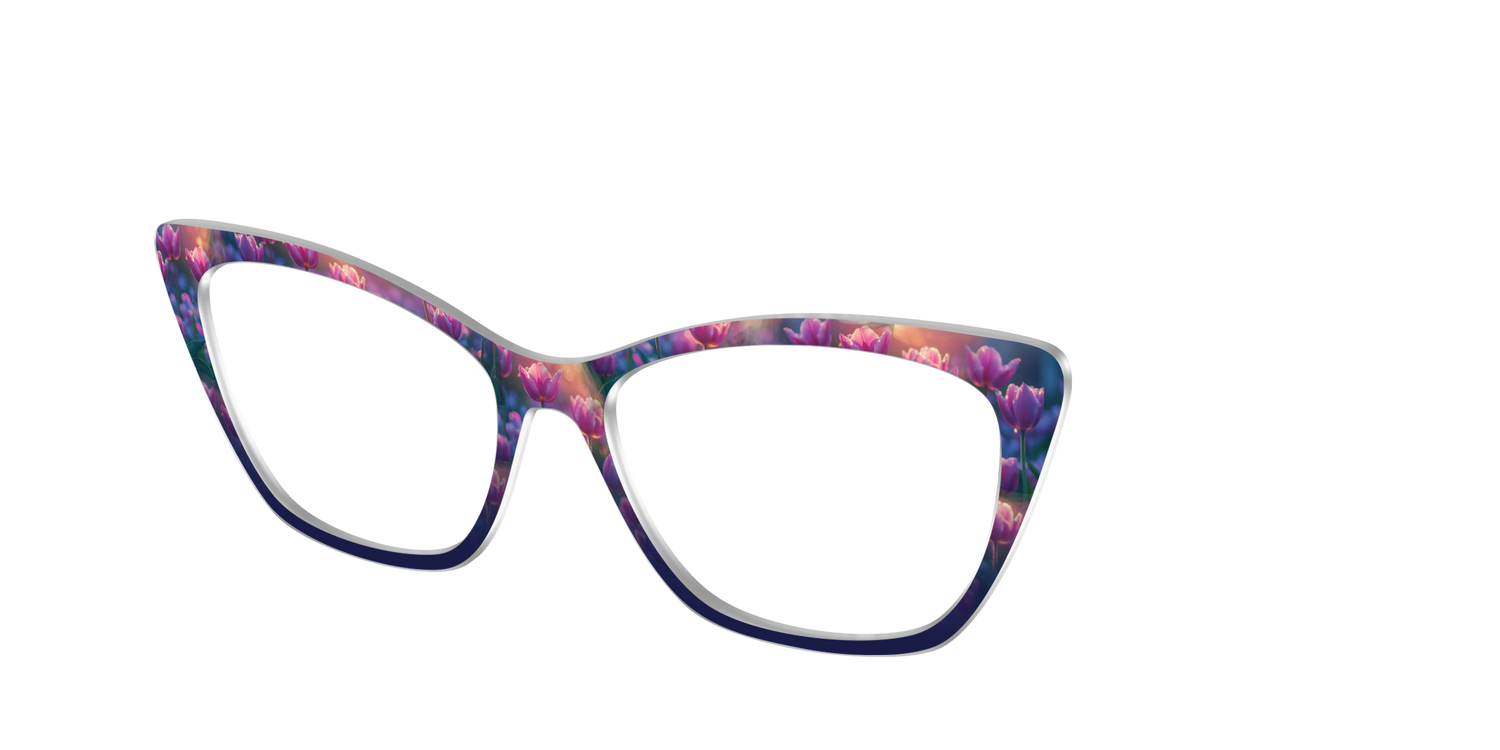 The Ethereal Blooms - Angle Top Image - Pair Eyewear