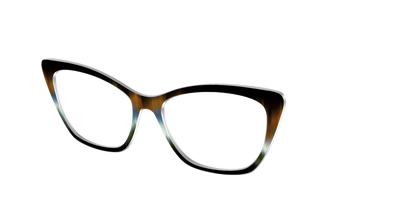 The Fiery Bronze Gradient - Angle Top Thumbnail - Pair Eyewear