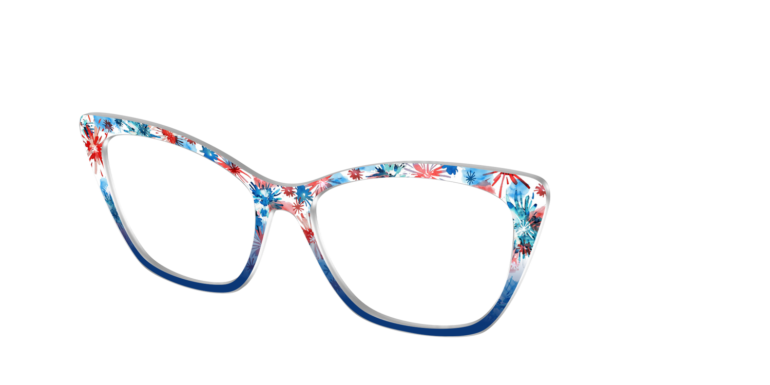 The Firework Bursts - Angle Top Image - Pair Eyewear