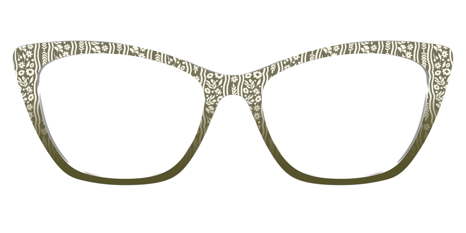 The Floret Stripes - Front Top Image - Pair Eyewear
