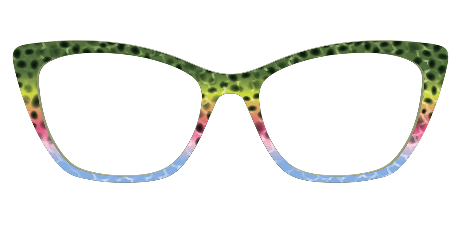 The Freshwater Trout Scales - Front Top Image - Pair Eyewear