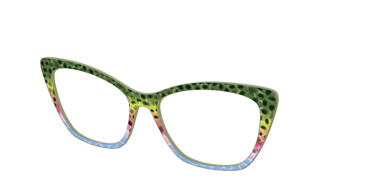The Freshwater Trout Scales - Angle Top Image - Pair Eyewear