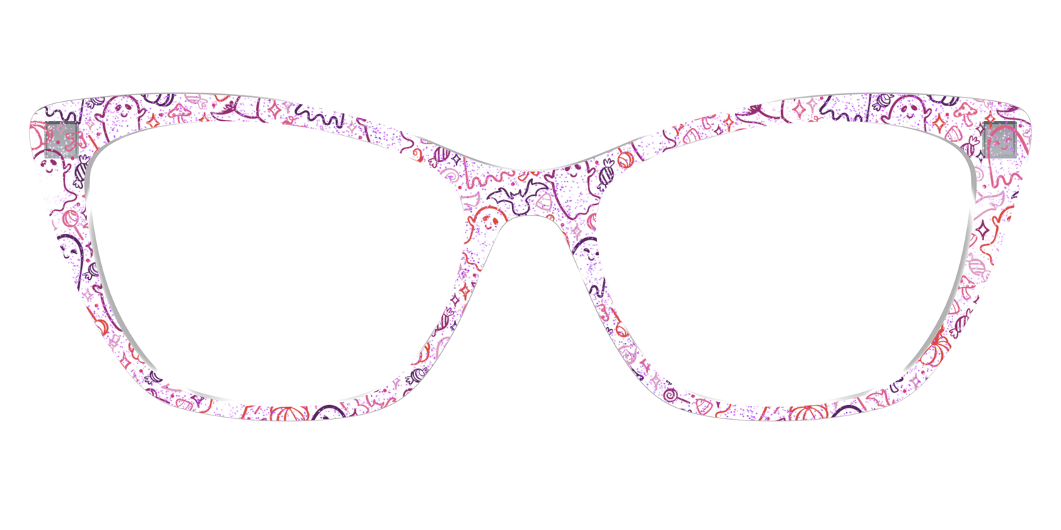 The Frightfully Fun Doodles Crystal - Front Top Image - Pair Eyewear