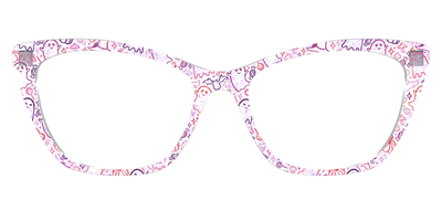 The Frightfully Fun Doodles Crystal - Front Top Thumbnail - Pair Eyewear
