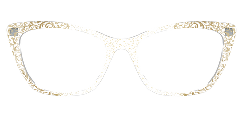 The Golden Flair Glitter Crystal with Gold Foil - Pair Eyewear
