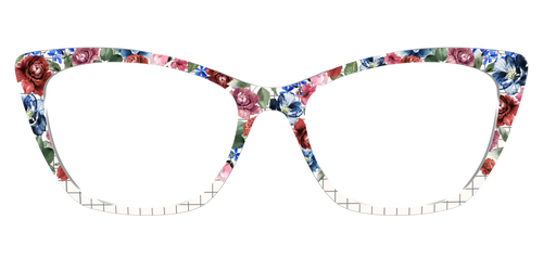 The Graph Paper Floral - Pair Eyewear