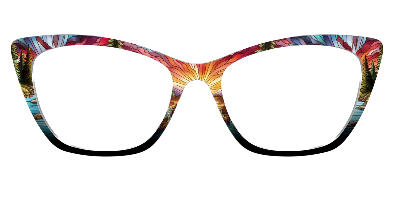 The Great Outdoors Stained Glass - Front Top Image - Pair Eyewear