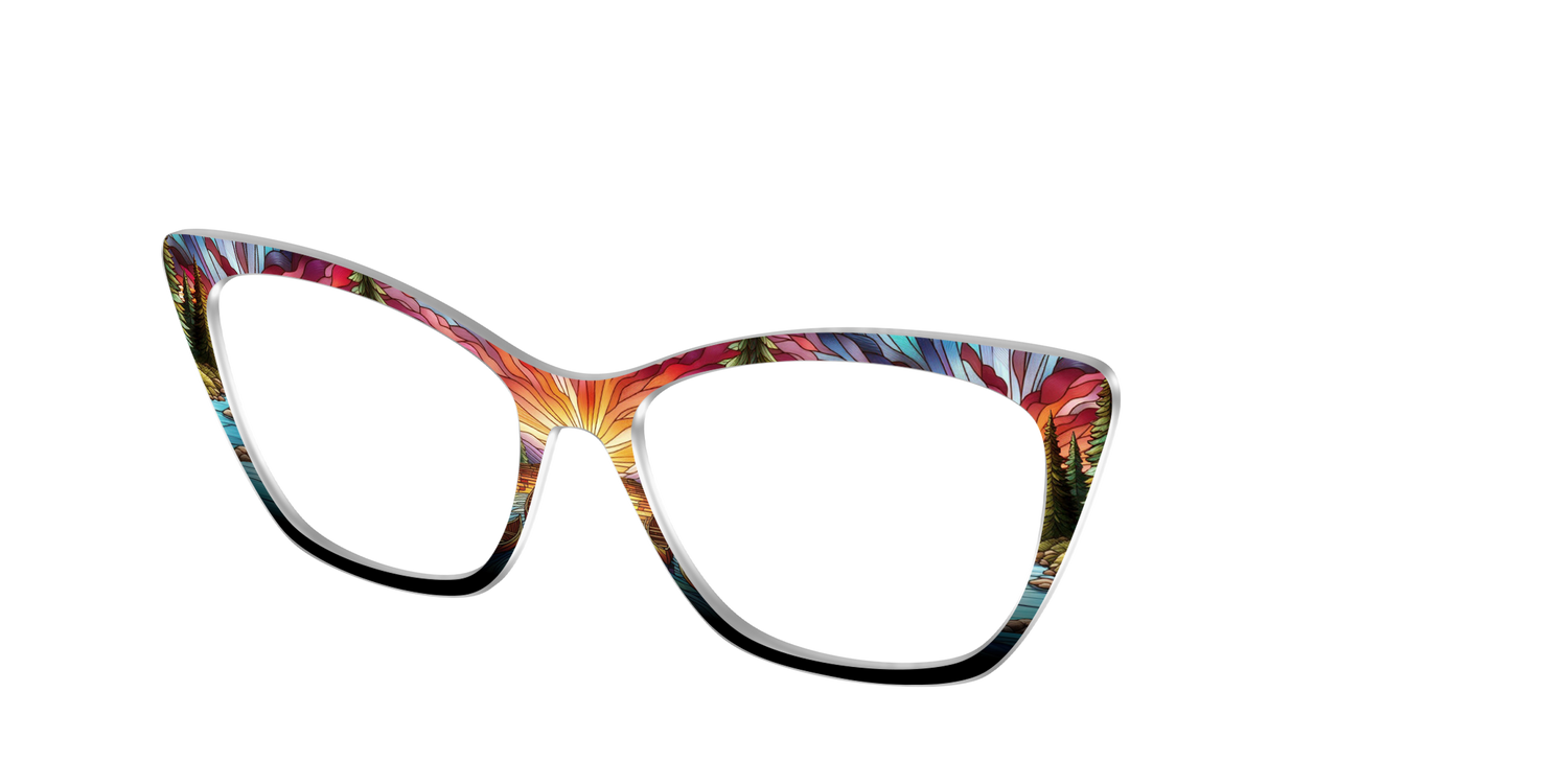The Great Outdoors Stained Glass - Angle Top Image - Pair Eyewear