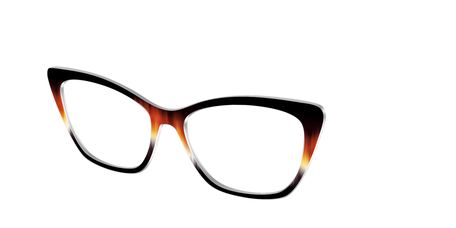 The Hallows' Eve Gradient - Angle Top Image - Pair Eyewear