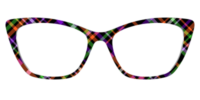 The Hexed Plaid - Front Top Thumbnail - Pair Eyewear