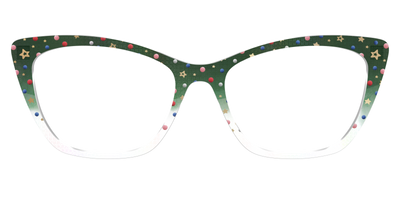 The Holiday Bauble with Foil Crystal - Front Top Thumbnail - Pair Eyewear