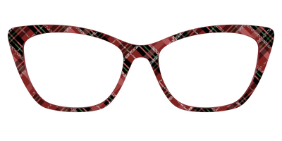 The Holly Plaid with Glitter - Front Top Thumbnail - Pair Eyewear