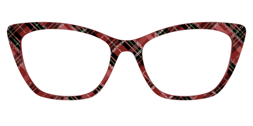 The Holly Plaid with Glitter - Pair Eyewear