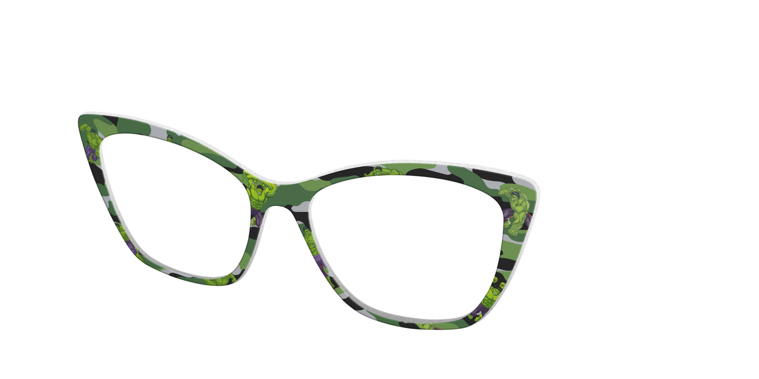 The Hulk Camo - Angle Top Image - Pair Eyewear